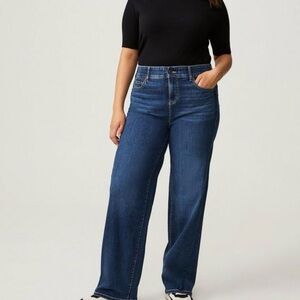 Torrid Dark Blue Flare Jeans